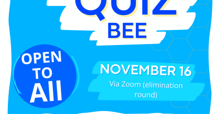 Quiz Show Poster in Blue Brown Cute Style (1)